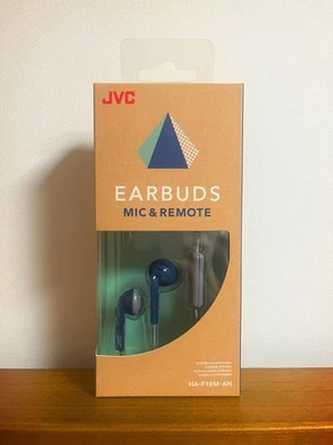 JVC HA-F19M Wired Earphones, MIC & REMOTE, 2 Colors, 3.5mm jack - Image 1 of 4