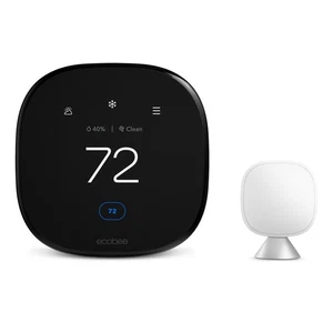ecobee Smart Thermostat Premium with Siri and Built-In Air Quality Monitor - Picture 1 of 5
