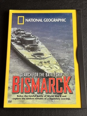 National Geographic: The Search For the Bismarck [DVD] Snapcase ~ VG | B2G1FREE Foto 1 de 3