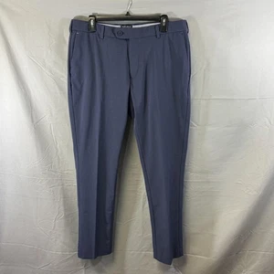 Peter Millar Pantalone Uomo 35x30 Corona Artigianale Golf Elasticizzato Vestito Pantalone Casual - Foto 1 di 7