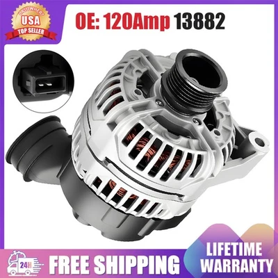 OEM Alternator 13882 for 2001-2005 BMW 320i 325Ci 325i 325xi 330Ci 330i 330xi X5 - Image 1 of 4