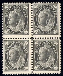 Canada Scott 66 Mint NH OG 2x2 Lot Z234 bhmstamps - Picture 1 of 2