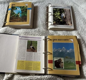 588 Wildlife Fact File Cards Incomplete Sets No Binders Loose Preowned Birds - Picture 1 of 5