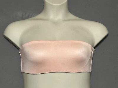 Sujetador Aerie Bandeau 36C rosa sin forro con aros Foto 1 de 4