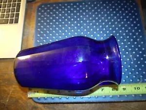 Vintage Cobalt Blue Glass Vase7 1/2 tall - Picture 1 of 5