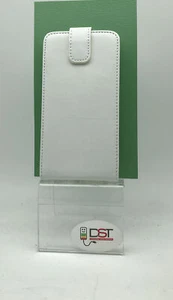 Cover Case FLIP Verticale per Samsung Galaxy J5 Pelle Bianca - Foto 1 di 4