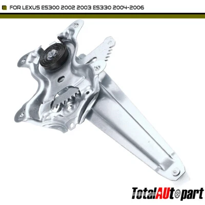 Regulador de ventana eléctrico lado del pasajero trasero para Lexus ES300 ES330 2002-2006 Foto 1 de 4