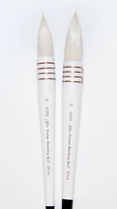 Silver Brush 2 pc Goat Hair Quill Brush Set List $79. NOW $39.00 FLASH $29. - Picture 1 of 1