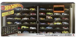 HOTWHEELS PREMIUM REDLINE USA 50 CAR DISPLAY CASE & MERCEDES 190E BOX SOLD OUT - Picture 1 of 6