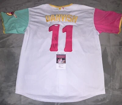 Yu Darvish Signed Jersey San Diego Padres City Connect JSA COA - Image 1 of 3