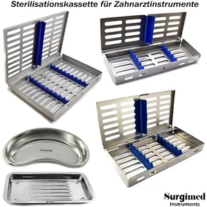 Instrumentenkassette Sterilisations Instrumentenschale Wash Tray Nierenschale - Bild 1 von 6