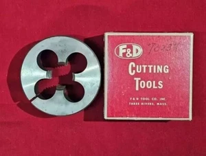 F&D Schneidwerkzeuge 70237, 1-8 NC CS Rundstanze 3" Außendurchmesser Made in USA - NEU - Bild 1 von 3