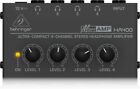 Behringer MICROAMP HA400 Ultra-Compact 4 Channel Stereo Headphone Amplifier  