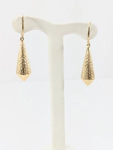 Pendientes colgantes de oro de 14K - Imagen 1 de 8