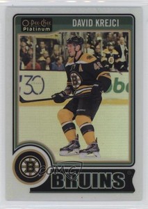 2014-15 O-Pee-Chee Platinum White Ice /199 David Krejci #147