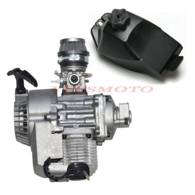 2-тактный двигатель 49 куб. см и топливный бак для мини-карта скутера квадроцикла квадроцикла - Изображение 1 из 4