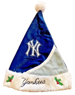 New York Yankees Santa Style Christmas Hat 16"L Forever Collectibles  - Image 1 of 2