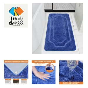 Bathroom-Rugs-Non-Slip-Soft-Bath Mats for Bathroom Floor Absorbent Shower Mat... - Picture 1 of 8