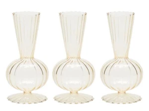 KIM SEYBERT Tess Bud Vase Champagner, 3er Set Neu im Karton - Bild 1 von 2