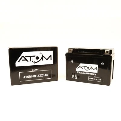 YTZ14S Atom AGM Motorcycle Battery - Norton Commando 961 Sport 11- - Image 1 of 4