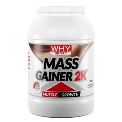 WHY Sport Mass Gainer 2K 2000 gr Proteine del siero del latte con vitamine