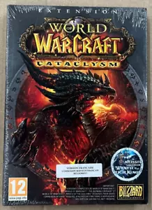 World of WarCraft: Cataclysm EXTENSION (PC, 2010) French Version **BRAND NEW** - Picture 1 of 3