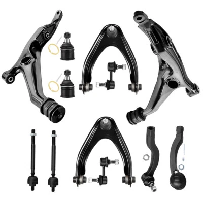 12Pcs Suspension Kits Upper Control Arms Ball Joints For 1997-2001 Honda CR-V - Image 1 of 4
