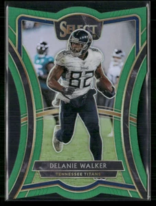 Delanie Walker 2019 Select Premier Level Emerald Die Cut Prizm 4/5 #196 - Picture 1 of 2
