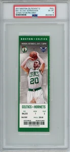2017 Jayson Tatum Pro Debut NBA Boston Celtics Ticket PSA 6 LOW POP! - Picture 1 of 4