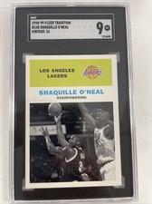 1998-99 Fleer Tradition - Vintage '61 -Shaquille O'Neal #143 Graded SGC 9 MT