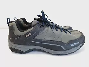 Dunham Shoes 13 D Gray Cloud Plus Waterproof Lace Up Mens NEW g - Picture 1 of 7