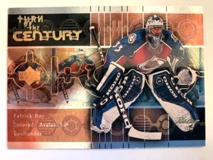 Patrick Roy - Colorado - 1999-00 cubierta superior retro cambio de siglo inserto #TC7 - Imagen 1 de 3