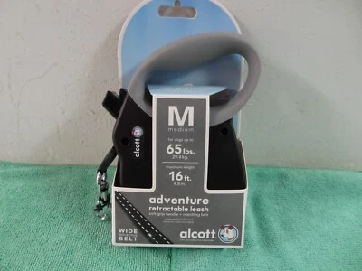 Adventure Retractable Leash 16ft Long - Black - Medium - for Dog up to 65 lbs - Image 1 of 4