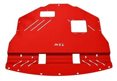 TBW Aluminum Engine Shield Under Tray Skid Plate for  2011-2014 Subaru WRX STi - Image 1 of 4
