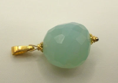 Chalzedon - Anhänger  Sterlingsilber 925 - Bild 1 von 4