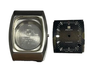 Caisse Zenith Avec Cadran Pour Automatique 2572PC Conditions Comme Sur La Photo - Picture 1 of 7