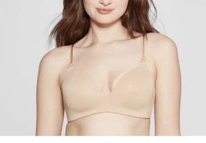 Reggiseno donna imbottito da allattamento marrone 38C - Foto 1 di 9