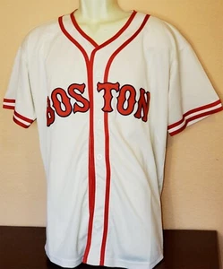 Jimmie Foxx Boston Red Sox ALL STITCHED 1930's Throwback Home Jersey NWT Large - Picture 1 of 10