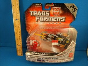Transformers Universe "BRAKEDOWN" 25th Anniversary Figure 2009 NIB new sealed