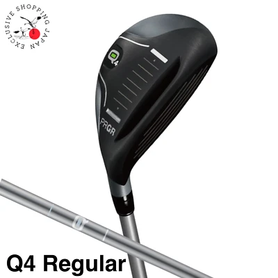 PRGR Carrys Q Utility Hybrid Q4 20° R Regular Flex Graphite Shaft Headcover RH - Image 1 of 4