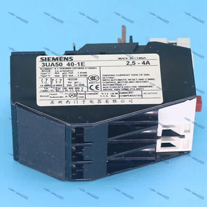 1PC SIEMENS Thermal Overload Relay 3UA5040-1E 3UA50 40-1E 2.5-4A NEW - Picture 1 of 5