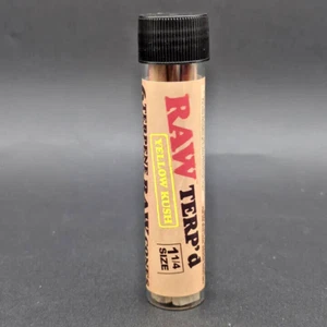 CONOS RAW TERP'D AMARILLO KUSH PREENROLLADOS TAMAÑO 1 1/4 - 6 CONOS - Imagen 1 de 1
