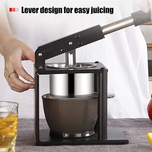Exprimidor de prensa manual exprimidor de granada limón Wi máquina de frutas jugo de sandía - Imagen 1 de 24