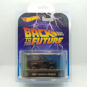 HOT WHEELS 2013 RETRO ENTERTAINMENT BACK TO THE FUTURE 1987 TOYOTA PICKUP TRUCK - Picture 1 of 8