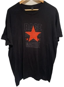 Rage Against The Machine Black Red T Shirt Size XL - Picture 1 of 3