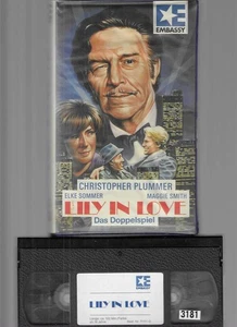 Embassy Video  Christopher Plummer  Elke Sommer   LILY IN LOVE   VHS Rarität - Imagen 1 de 4