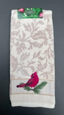 Toalla de mano Cardinal St Nicholas Square 2015 elegante con apliques de jacquard bordado Foto 1 de 4