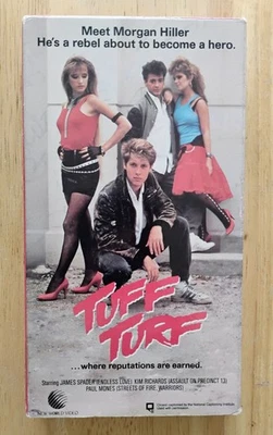 Tuff Turf - 1985 VHS - James Spader - Robert Downey Jr. - Kim Richards - Image 1 of 4