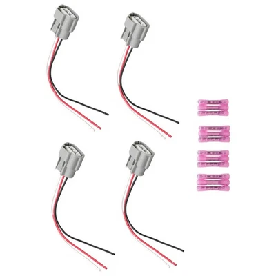 4X Ignition Coil Electrical Connector For 1998-2008 Suzuki Chevrolet 33410-77E20 Foto 1 de 4