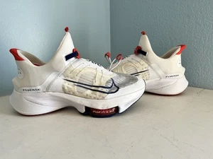 Nike Air Zoom Next % Flyease Tempo weiß blau leer CV1889-100 Herren Größe 12,5 - Bild 1 von 9